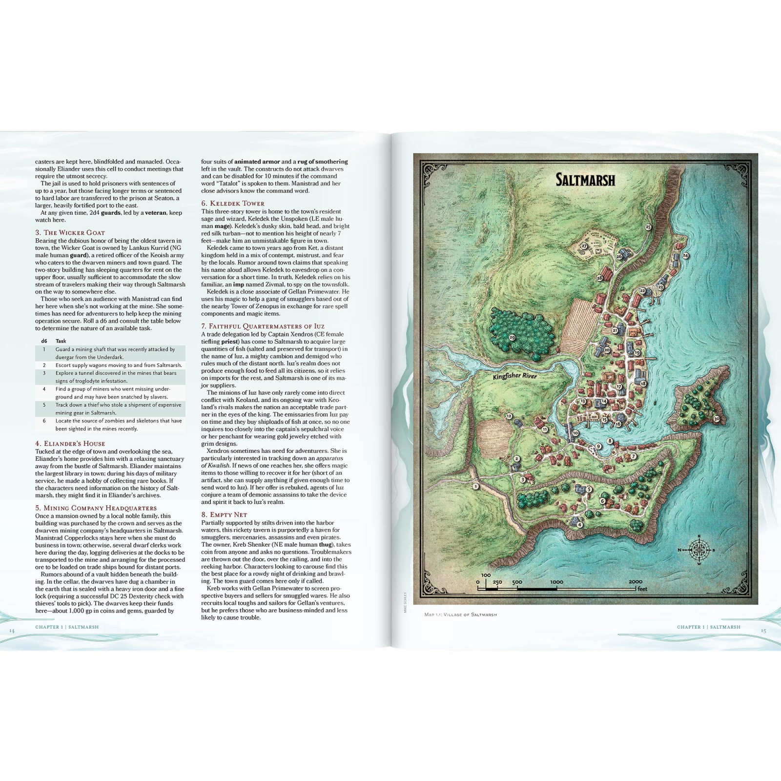 Dungeons and Dragons : Ghosts of Saltmarsh Hardcover